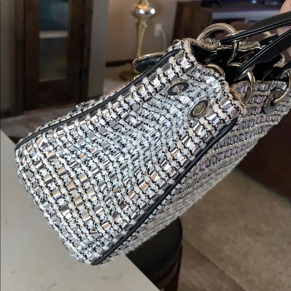🌷SOLD🌷Christian Dior Diorissimo Metallic Tweed - Picture 3 of 16